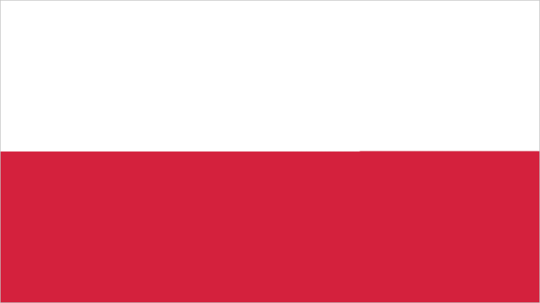 Polen Flagge